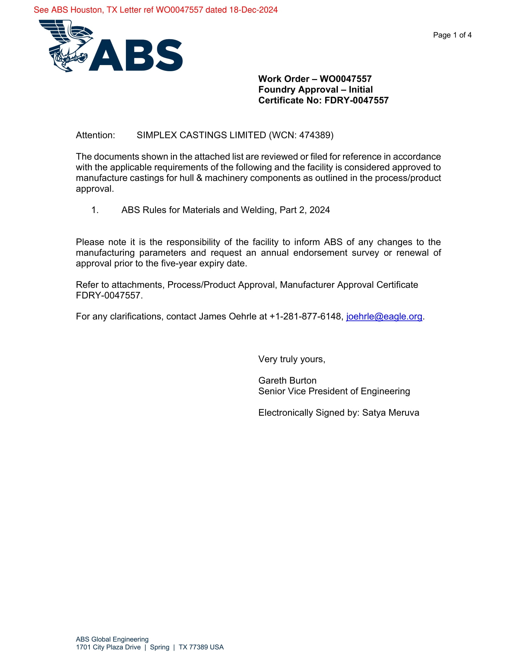 ASME-Certificate