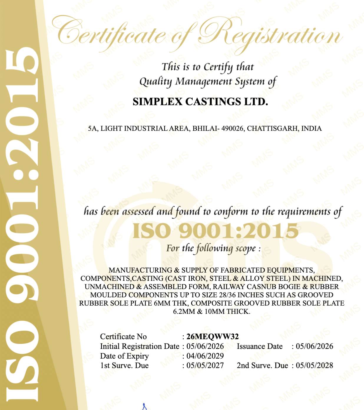ASME-Certificate
